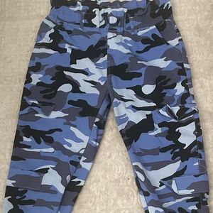 Blue camo Cargo pants